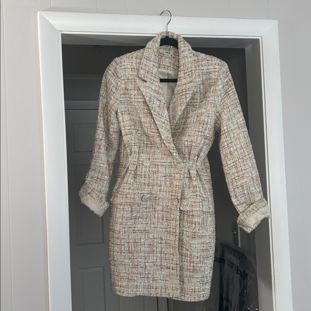 Jason Wu Chic Tweed Coat Size S